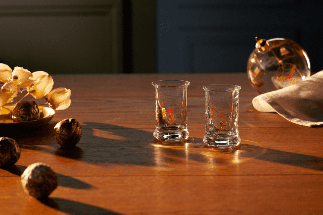 Holmegaard Christmas Juledramglas 2023 3 cl multi 2 stk.