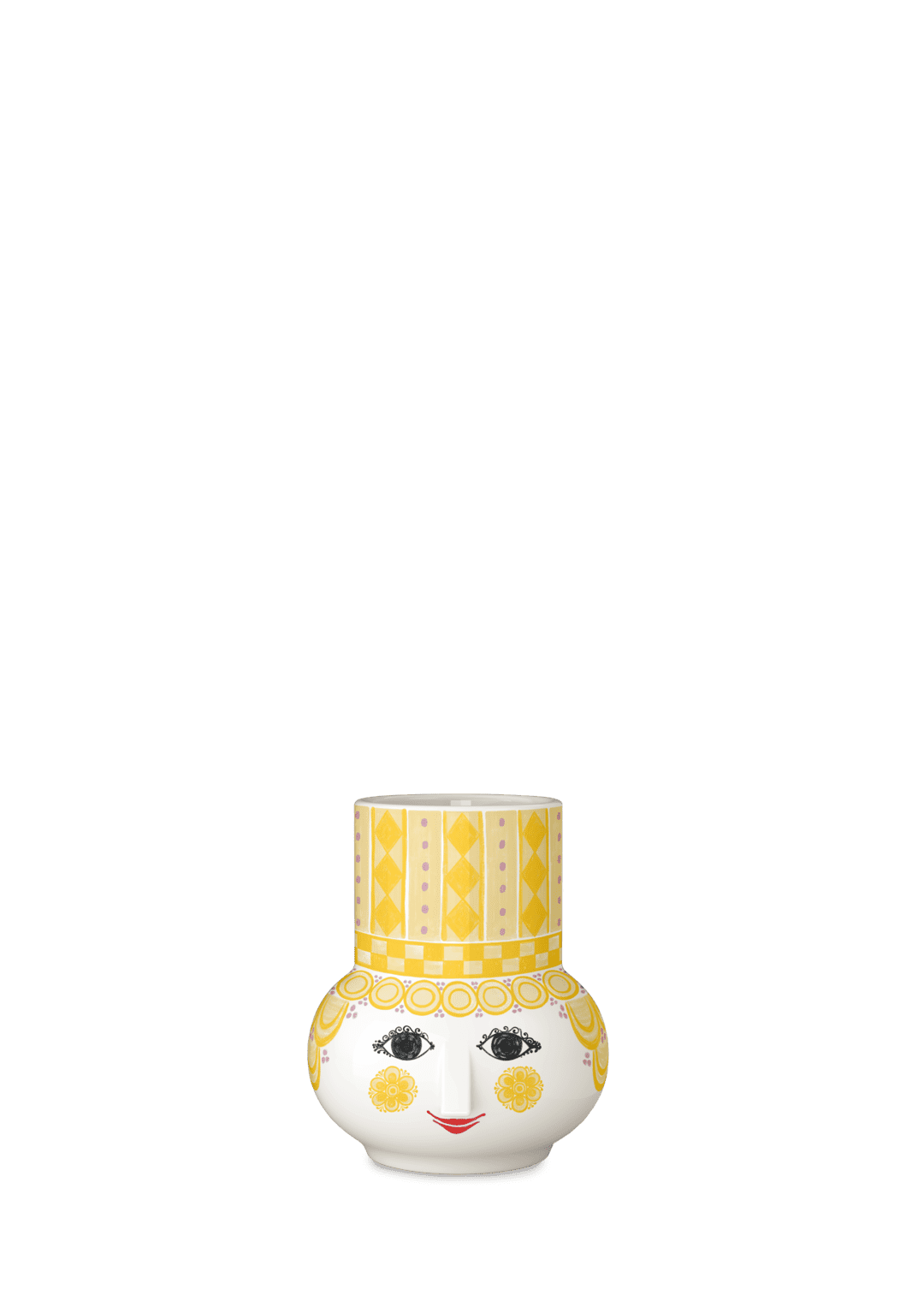 Wiinblad Olga Lysestage H9 cm gul