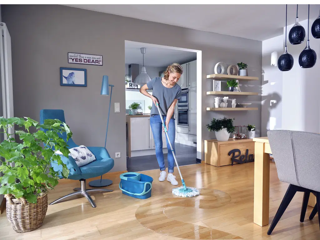 Leifheit Gulvvaskersæt CLEAN TWIST DISC ERGO Grøn