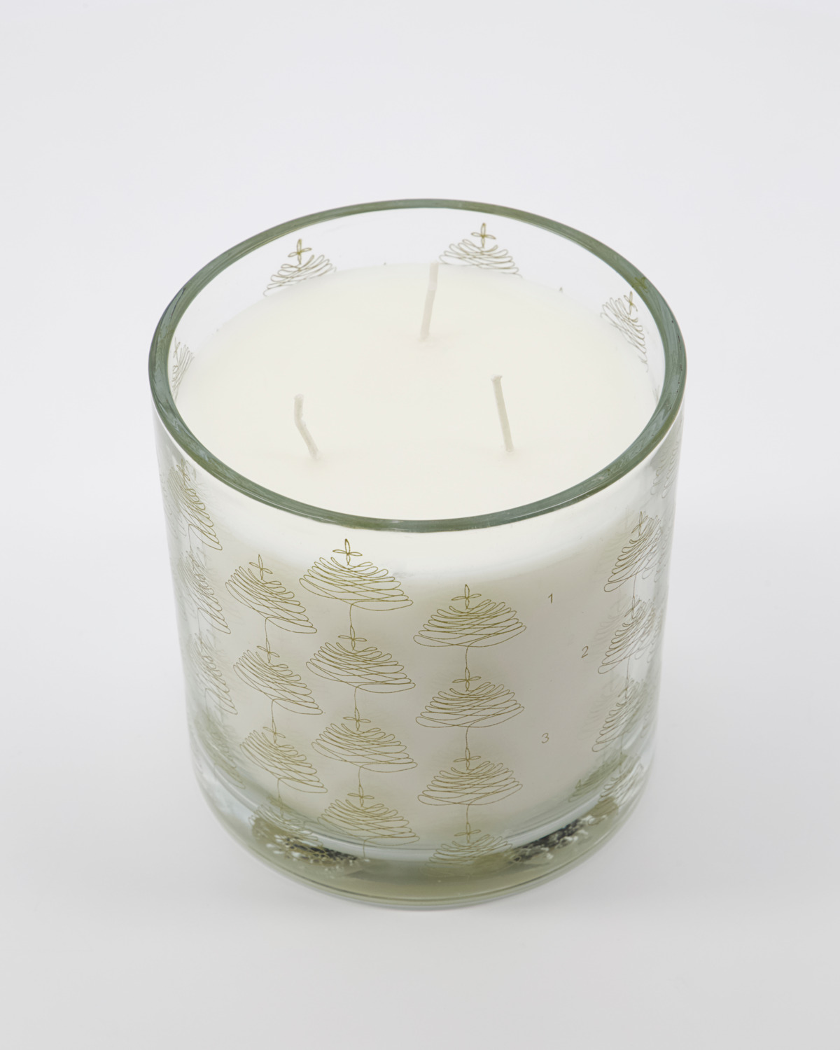 Candle in glass, HDAdvent, Gold