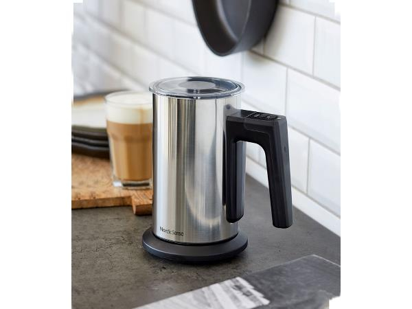 Nordic Sense Mælkeskummer 550 watt Sølv/Sort*