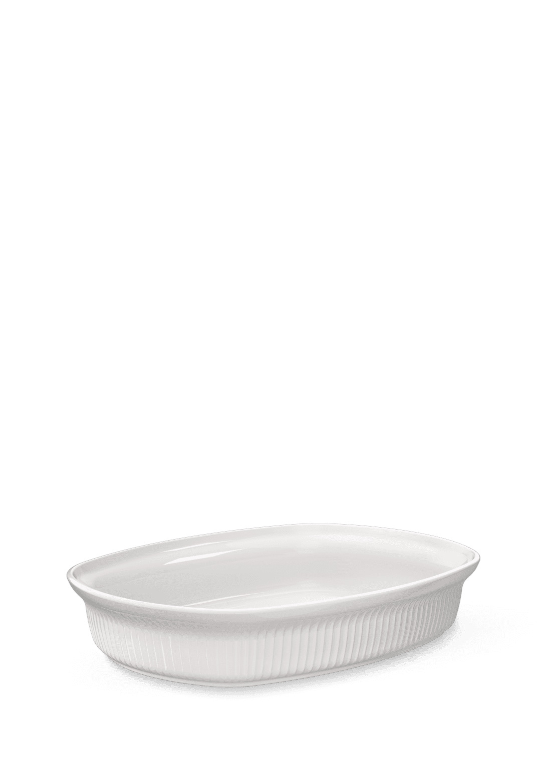 Hammershøi Ovnfast fad 32x24 cm hvid