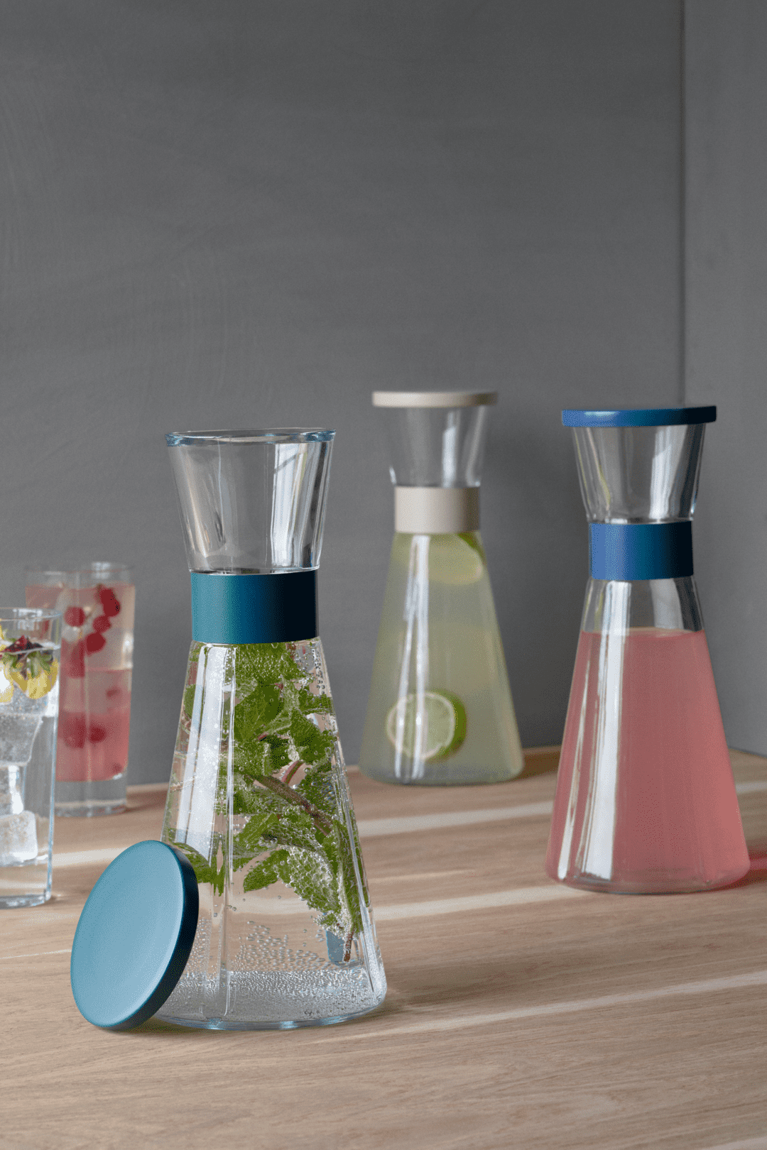 Grand Cru Vandkaraffel 90 cl ocean blue