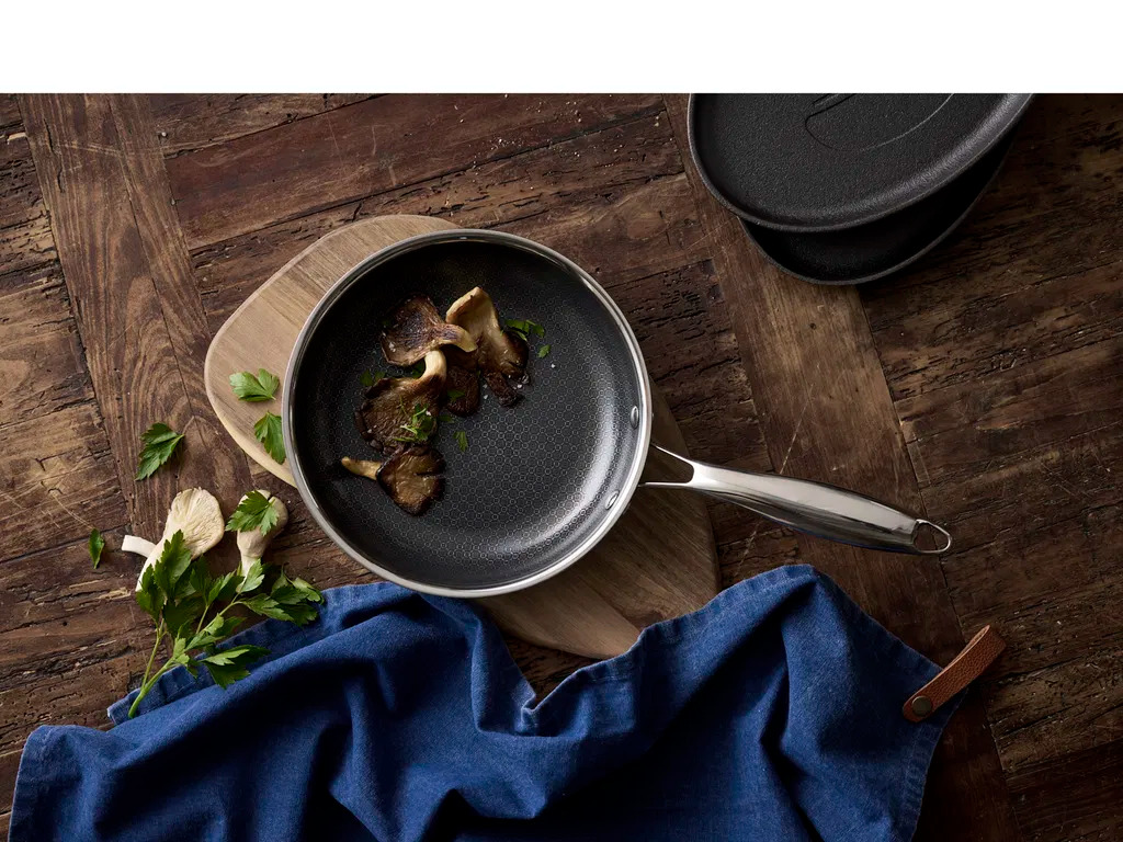 HOLM Stegepande Hybrid stegepande 3lag 20 cm Rustfrit stål