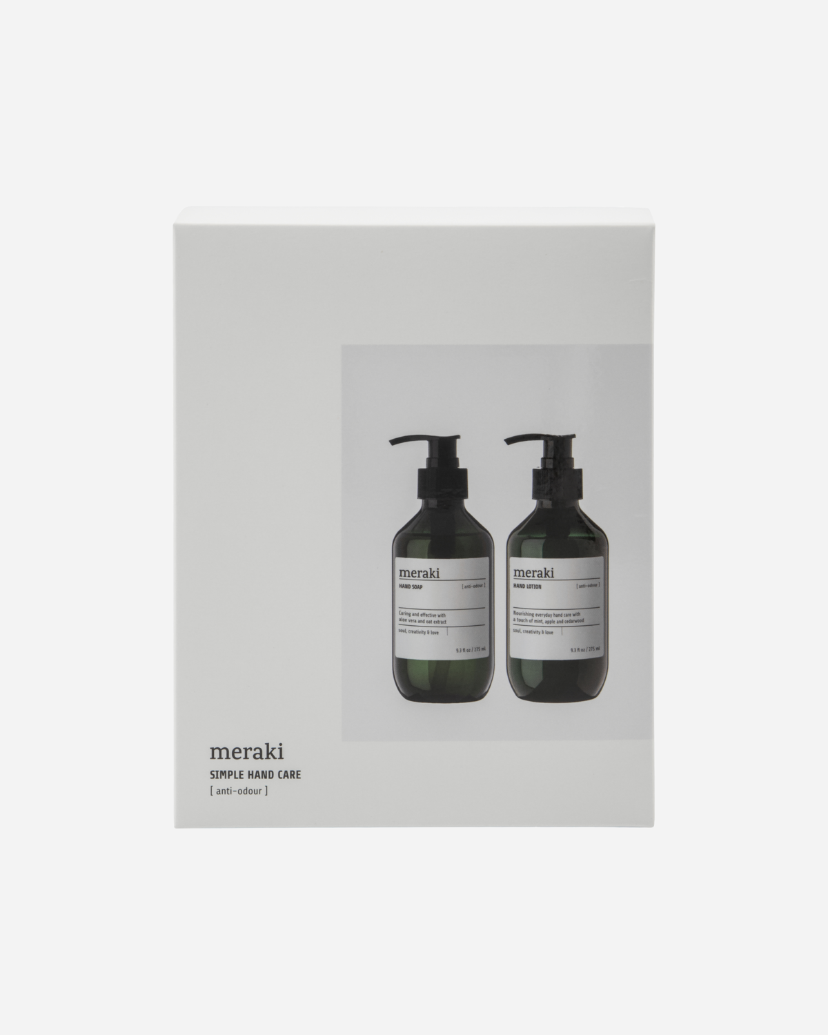 Meraki Gaveæske, Simple hand care Anti-odour, 275 ml