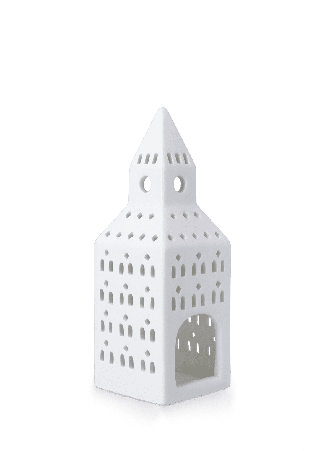 Kähler Urbania Lyshus Kirketårn H20 hvid