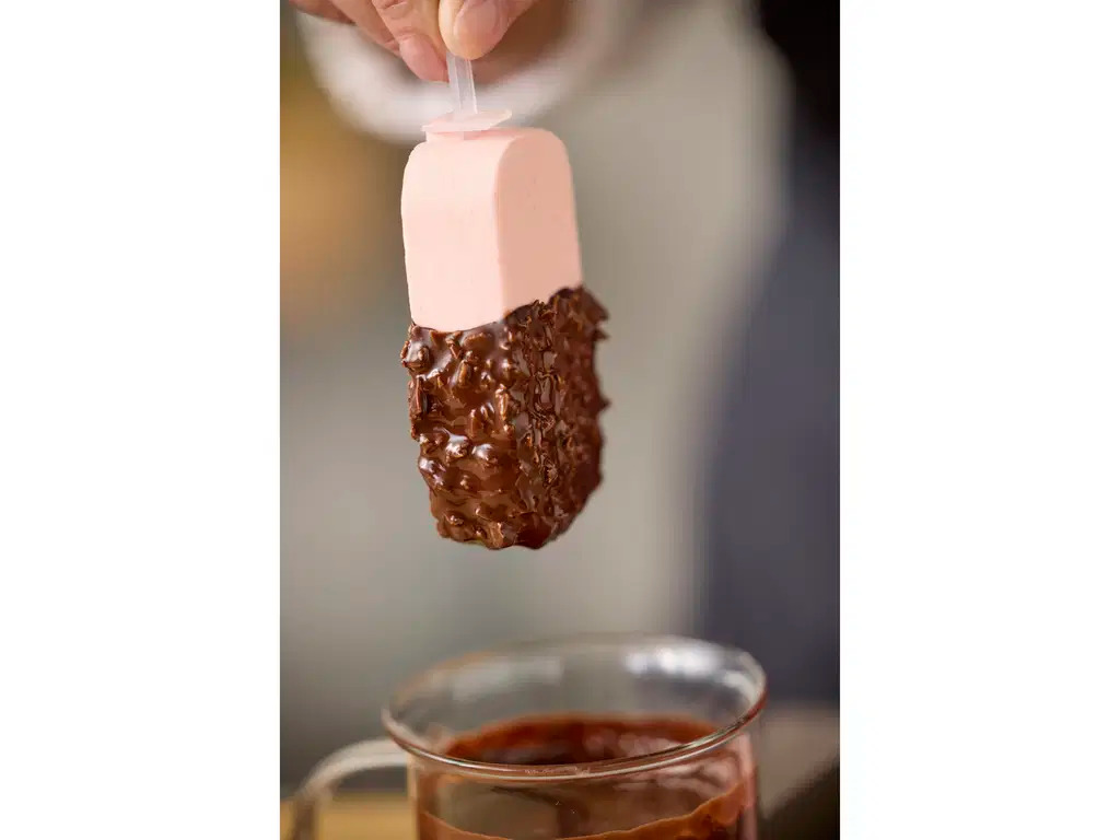 Ispindeform til 4 stk. Classic Latte Silikone