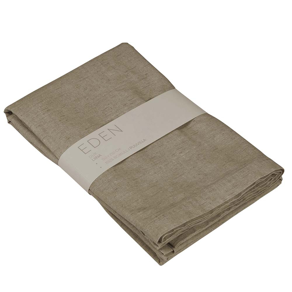 Eden dug, 150 x 250 cm, hørfarve