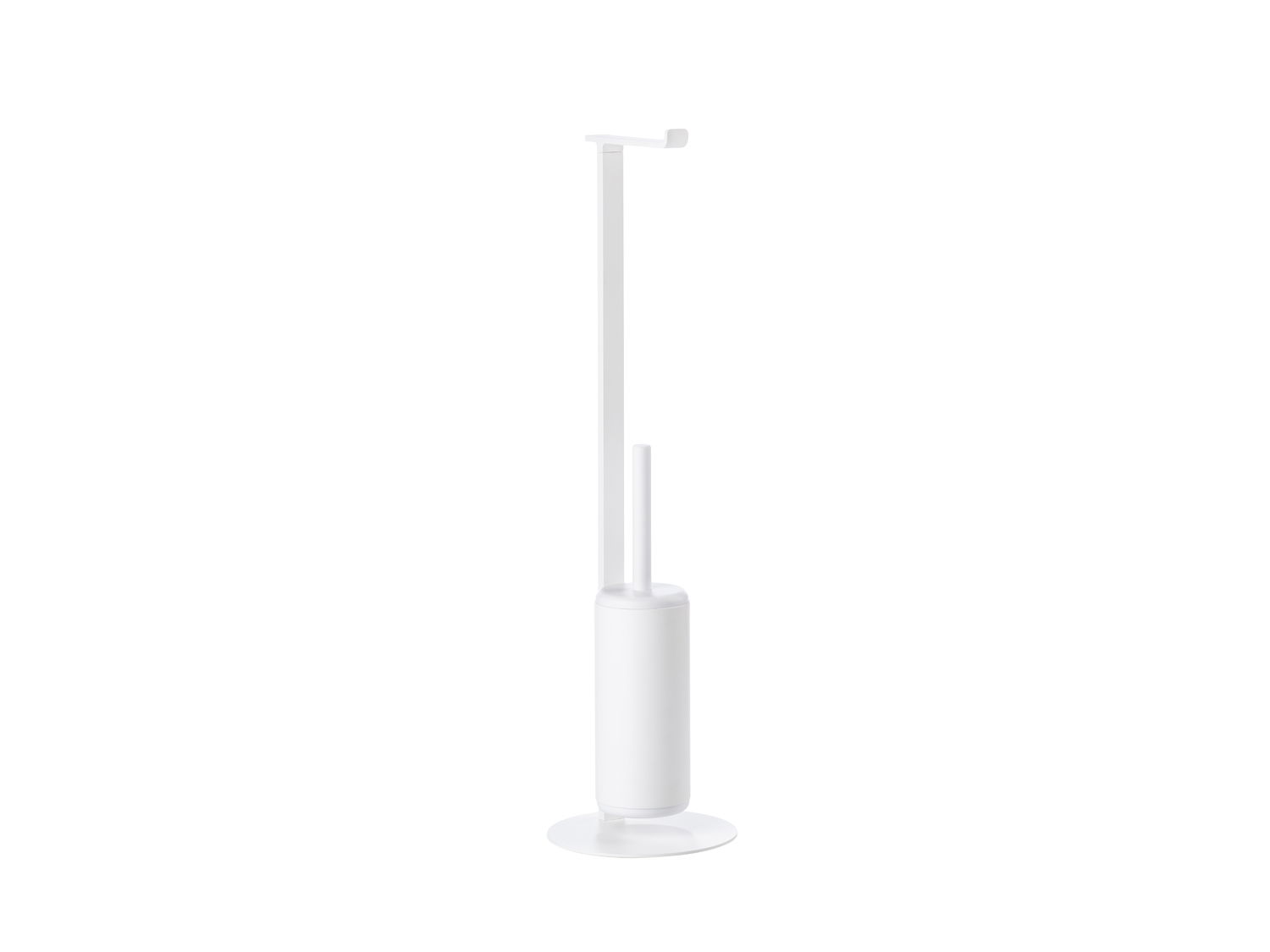 Zone Rim Fritst. toiletrulleh. m børste 74,5 cm Hvid