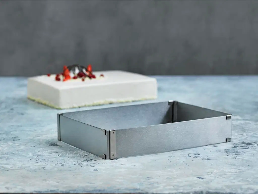 Blomsterbergs Justerbar kageramme 28 x 18 x 5 cm Stål