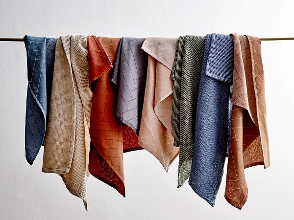 Södahl Waffle Kitchen Køkkenhåndklæde 50 x 70 cm China blue*