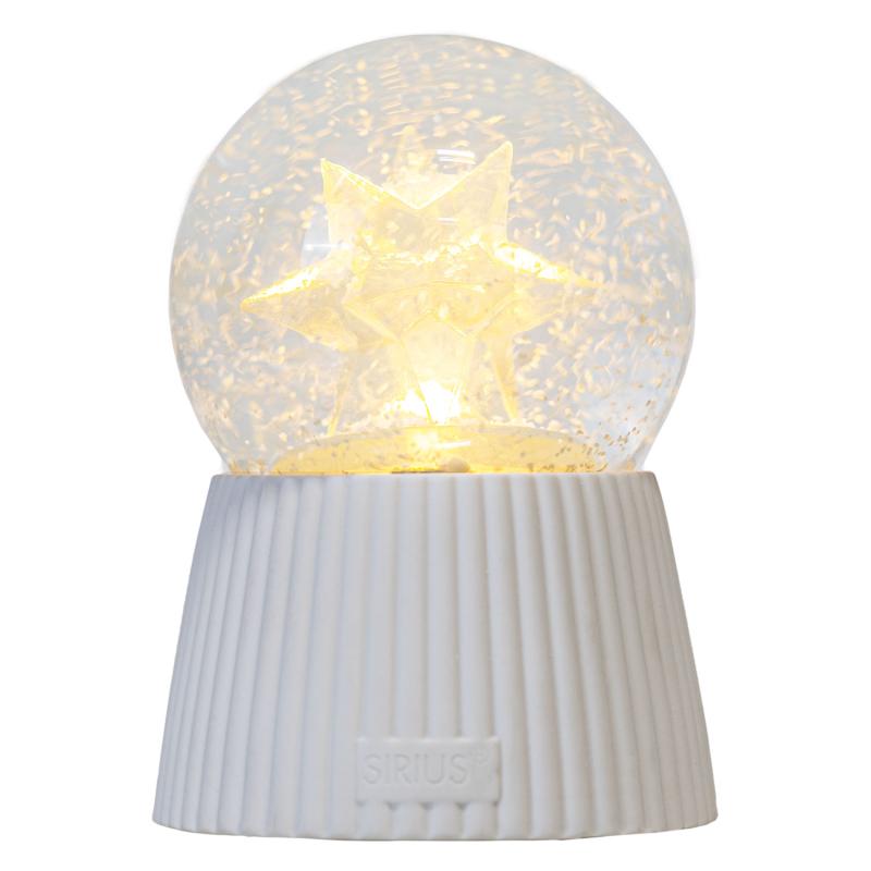 Snow Globe Capella, Hvid Keramik