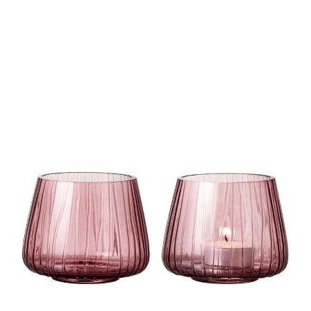 BITZ Kusintha Fyrfadsstage 7,5 cm 2 stk. Pink