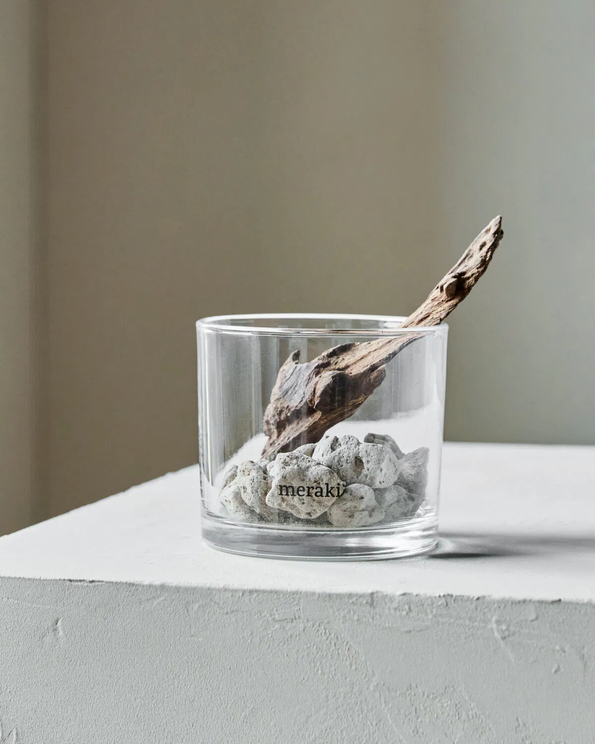 Duftfrisker, Lavastone & wood, Sort