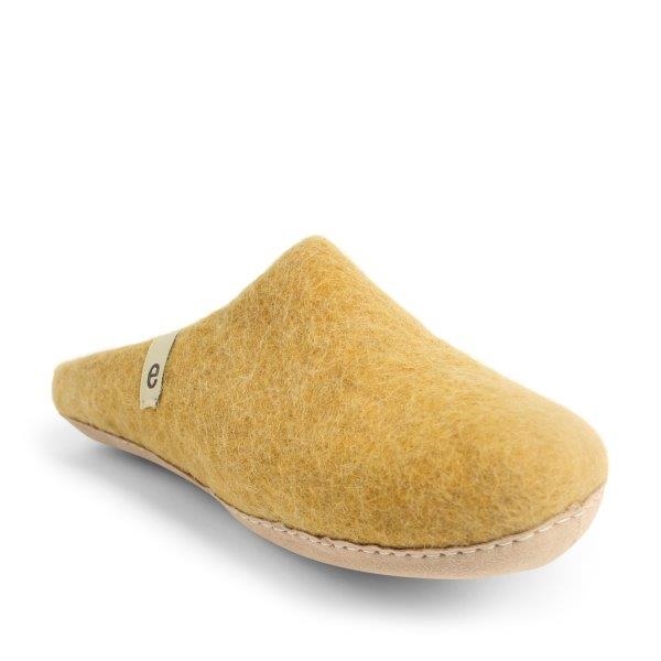 EGOS Slip On Simple, Mustard - størrelse 46*