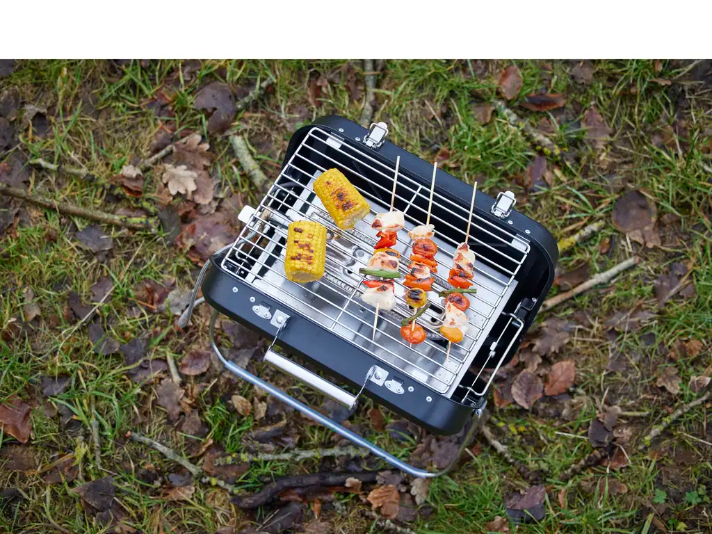 Xplore It transportabel Gasgrill 40 x 31,5 x 32 cm Sort