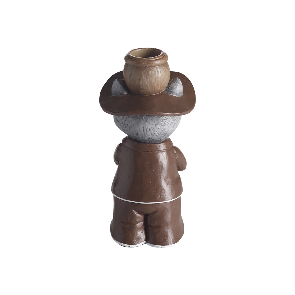 Lysestage Kat, Gingerman H.14,8cm