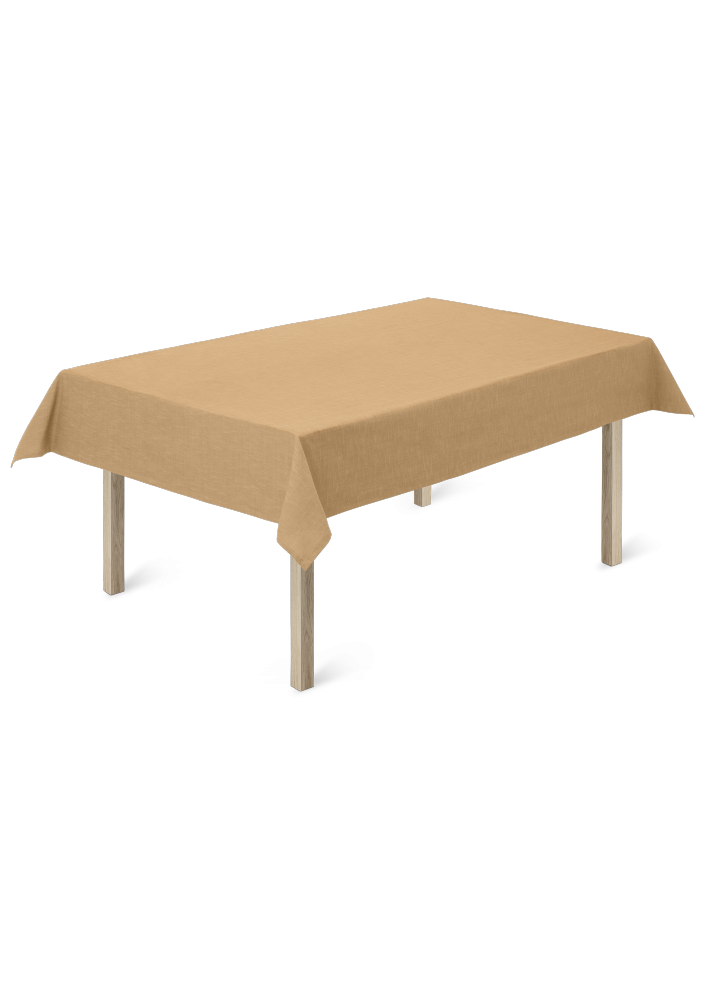 Basic Bomuldsdug, okker, 150 x 320 cm