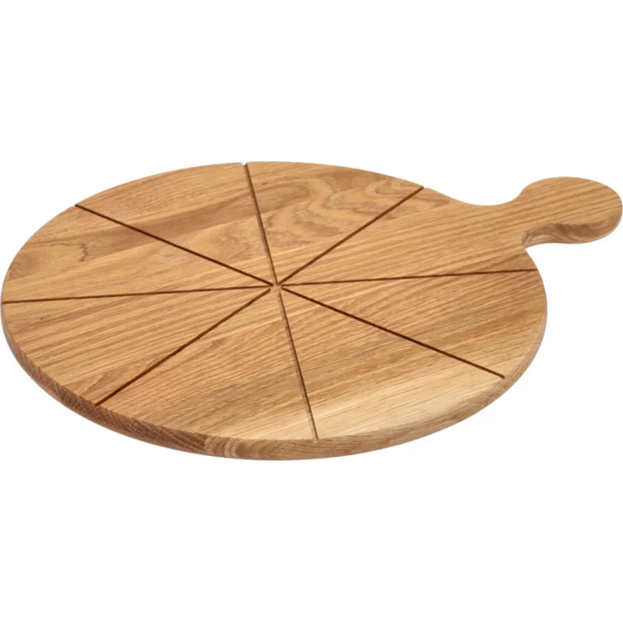 Morsø Pizzaskærebræt med riller Foresta 45 x 35 x 1,9 cm Eg