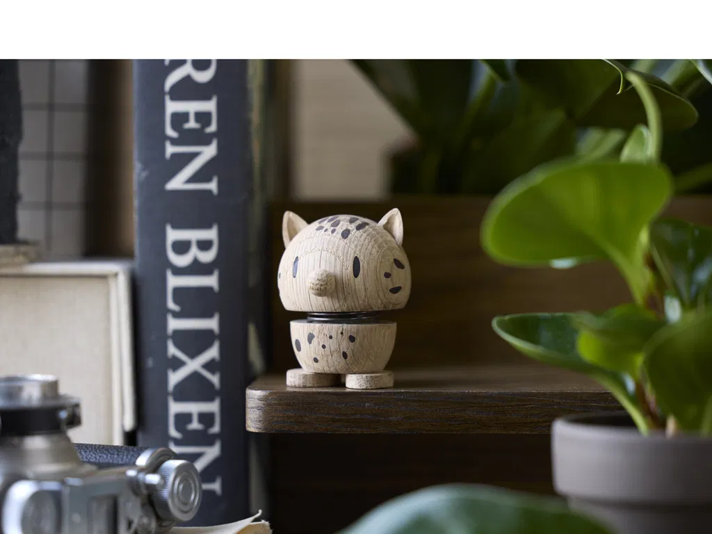 Hoptimist Leopard 5,6x4,8x6,8 cm, Lille, Eg