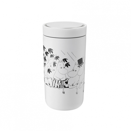 To Go Click to go cup, 0,2 l. - soft white - Moomin*