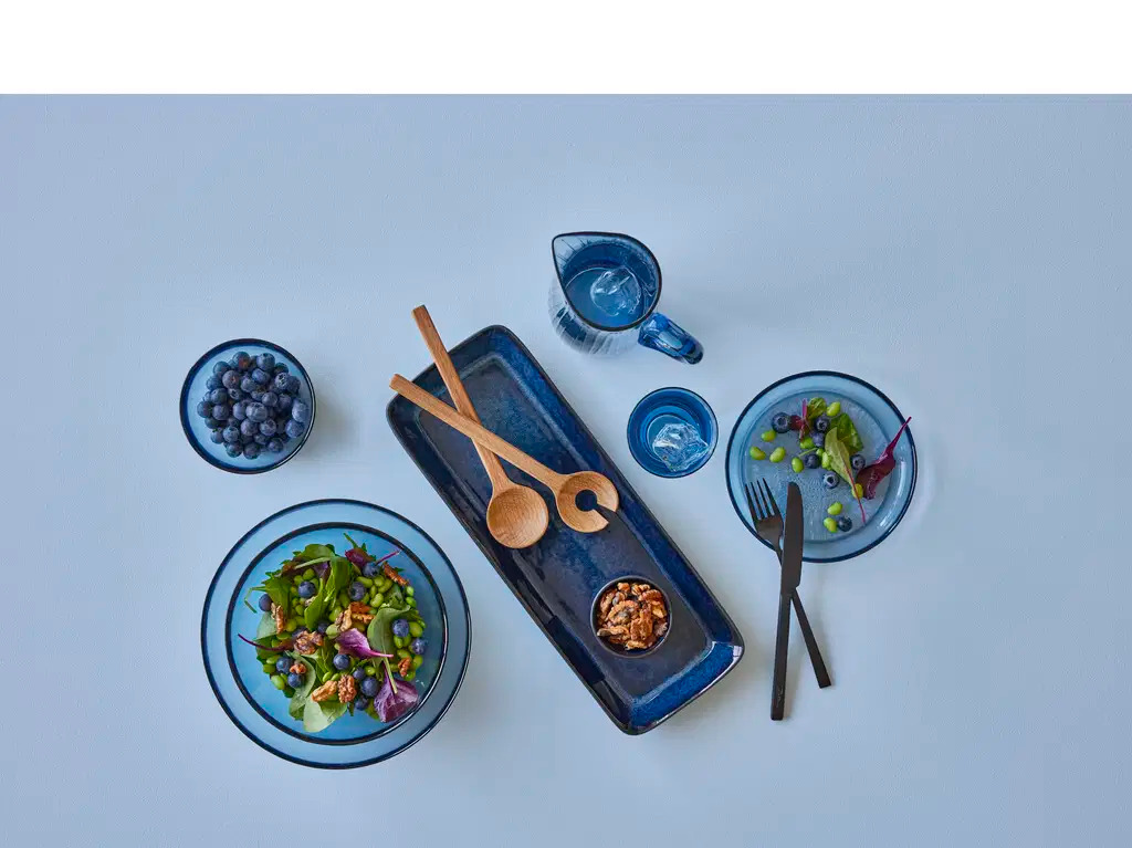 BITZ Kusintha Salatskål Dia 24 cm Blå