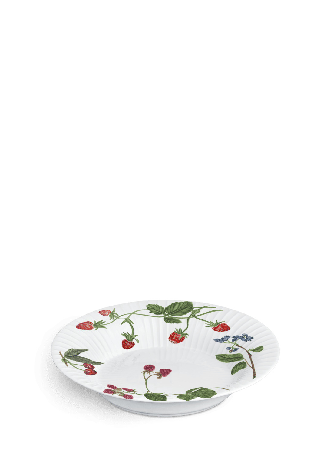 Hammershøi Summer Dyb tallerken Ø21 cm sommerbær