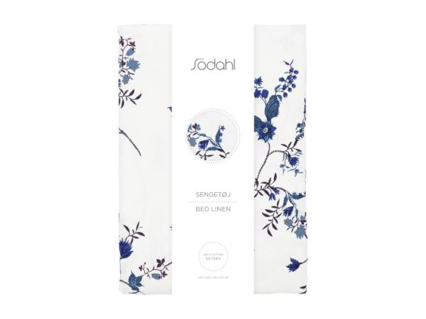 Södahl Grace Sengetøj 140 x 220 cm Navy blue