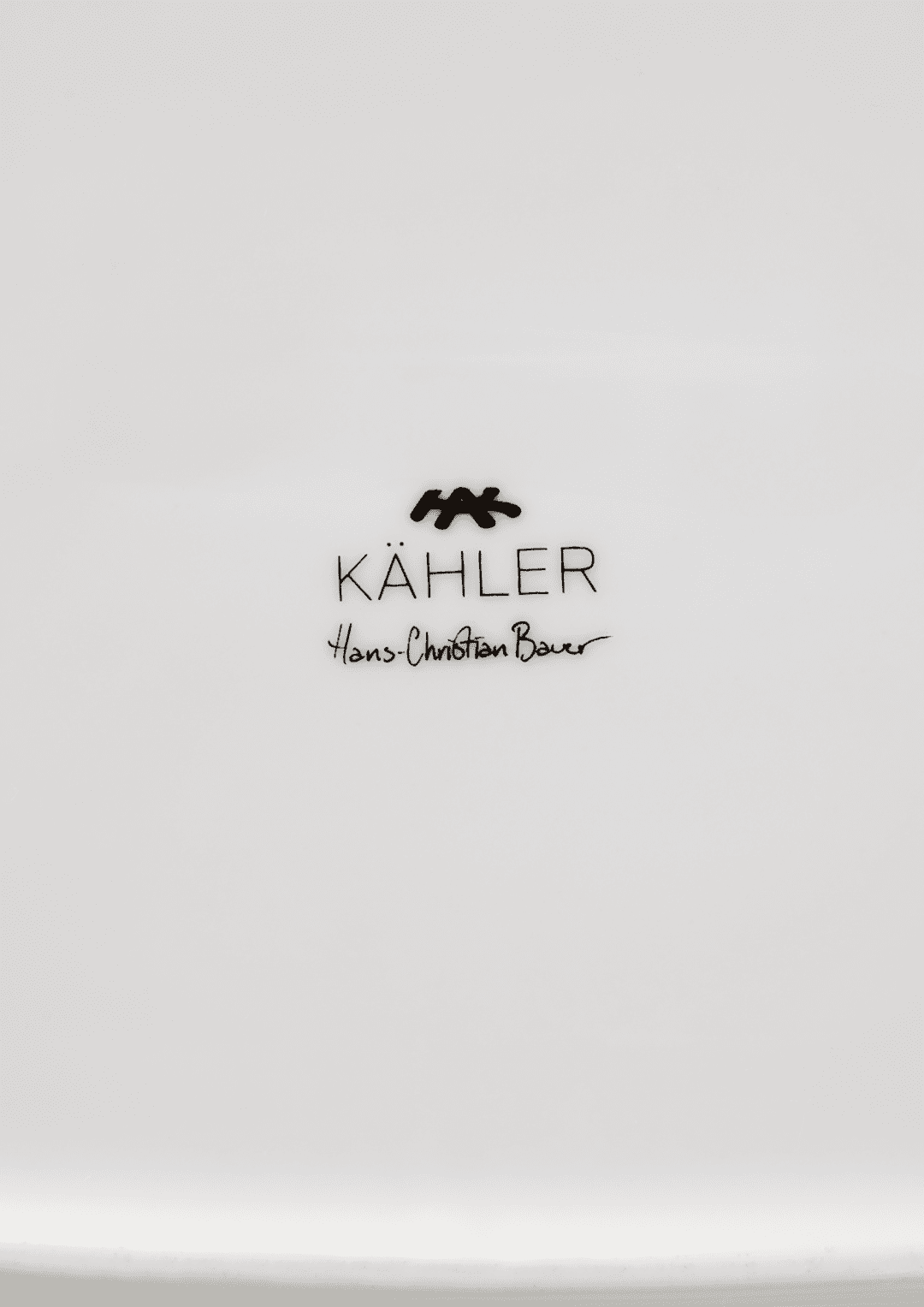 Kähler Hammershøi Ovnfast fad 39x29.5 cm hvid