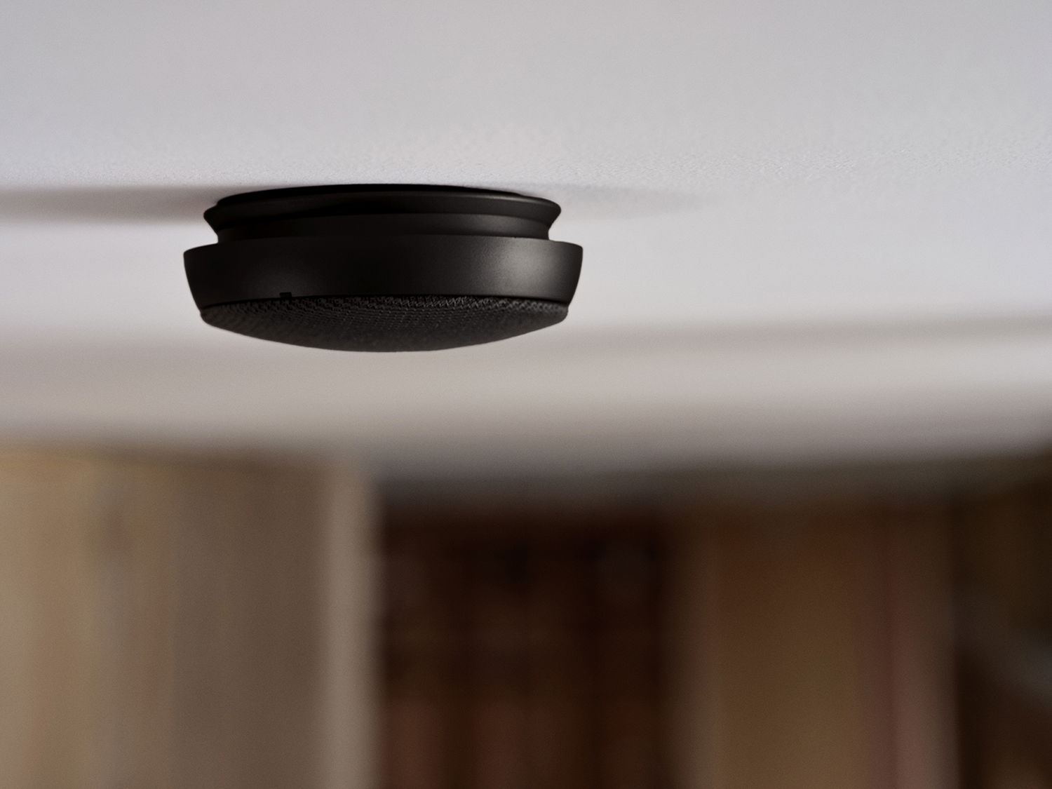 Jacob Jensen Røgalarm optisk Dia 10 cm Sort