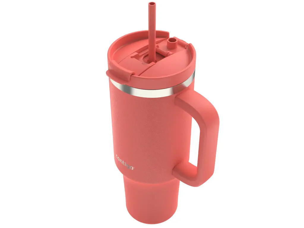 Contigo Streeterville Tumbler with Handle Coral, 1200ml