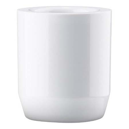 Zone Suii Tandbørstekrus Dia. 7,8 x 9 cm Hvid