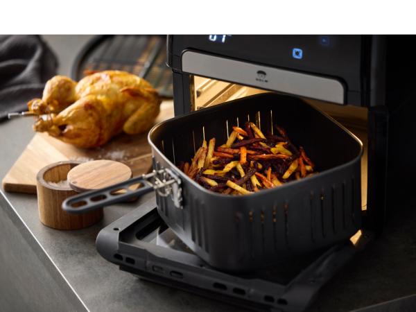 Claus HOLM Airfryer Ovn 12 liter 1700 watt Sort