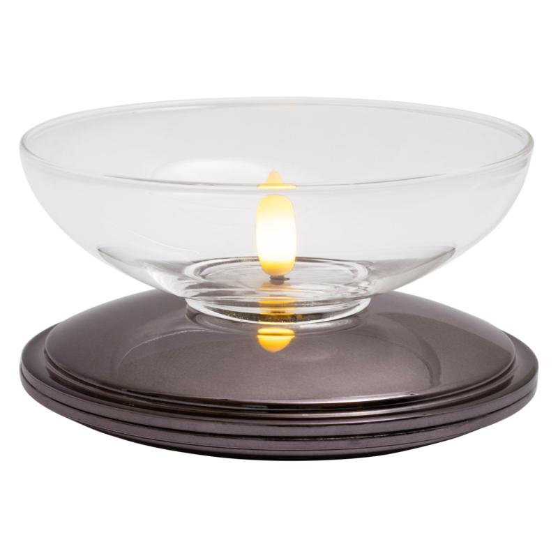 Lia Genopladelig Sort Nikkel, H5xØ10cm