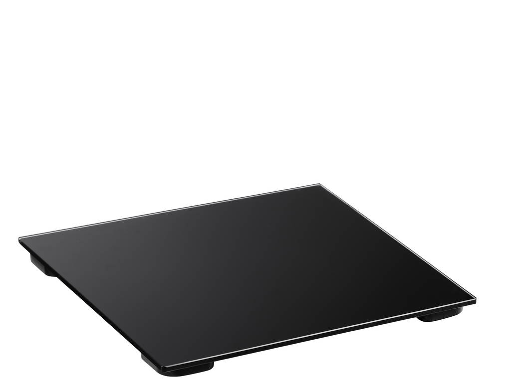 Nordic Sense Personvægt 30 x 30 x 2,2 cm Sort