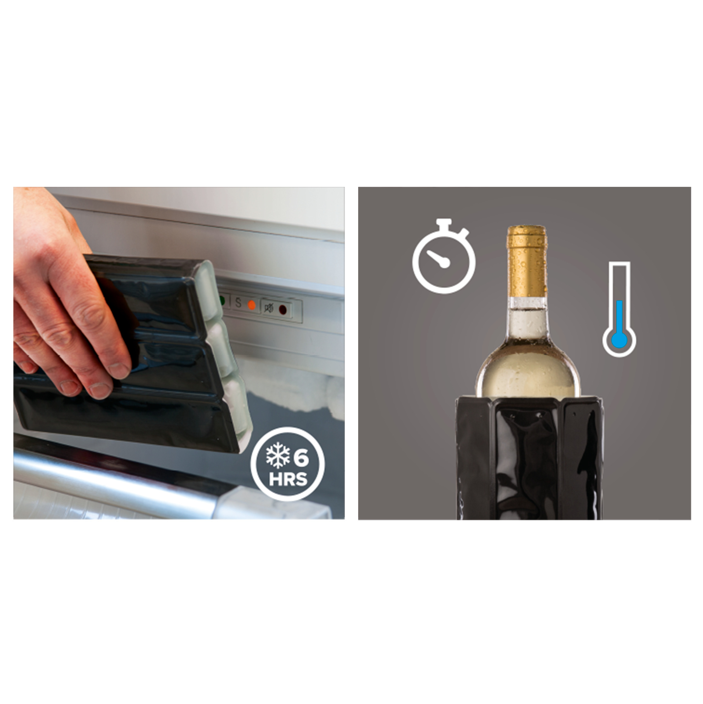 Active Champagnekøler Vacuvin Platin