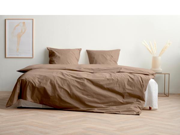 Södahl organic Crisp Sengetøj 200 x 220 cm Taupe*
