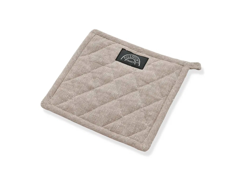 Grydelap recycle Pillivuyt 22,5 x 22,5 cm Fungi brown