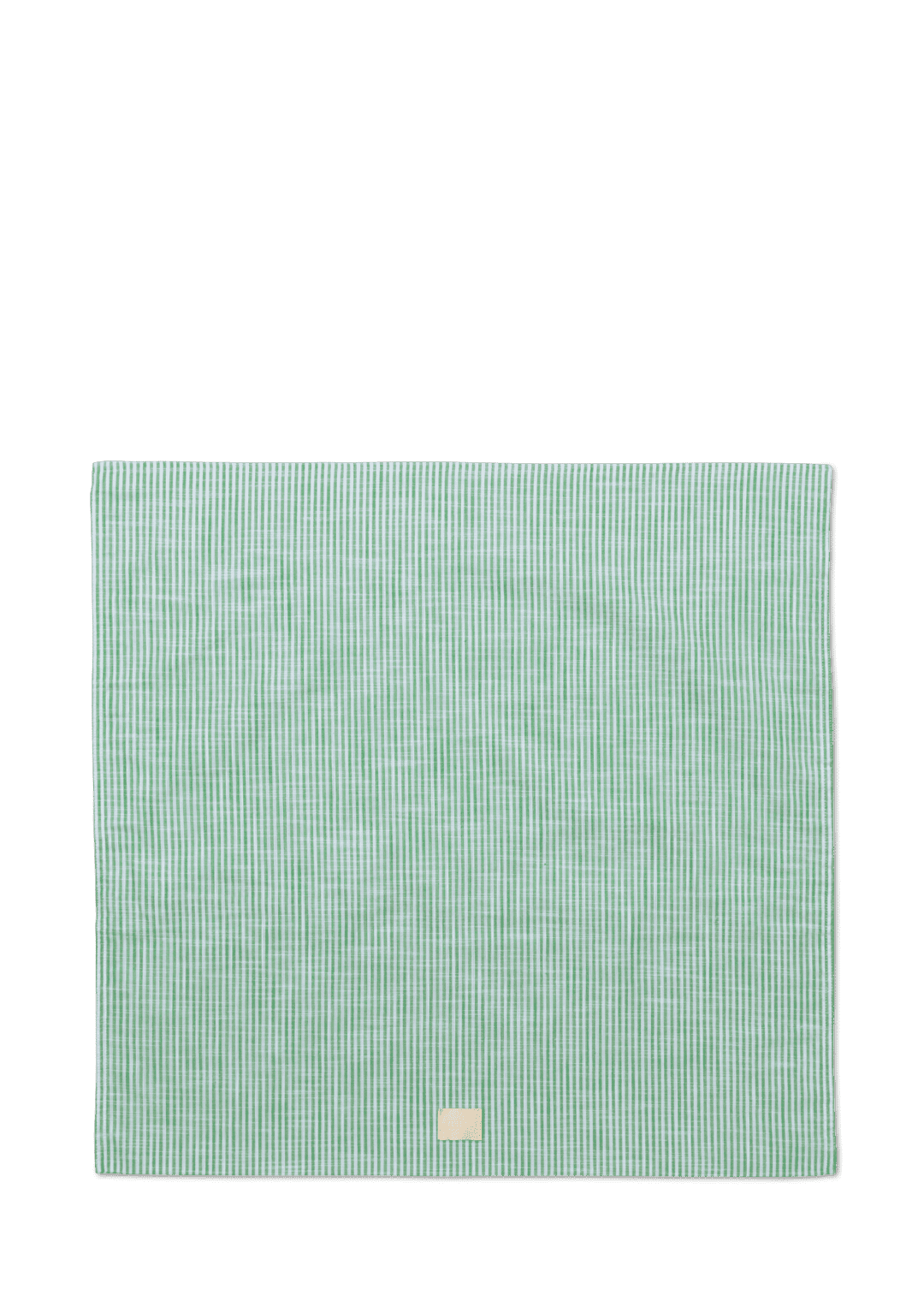 Monochrome Lines Pudebetræk 63x60 cm grøn/hvid 