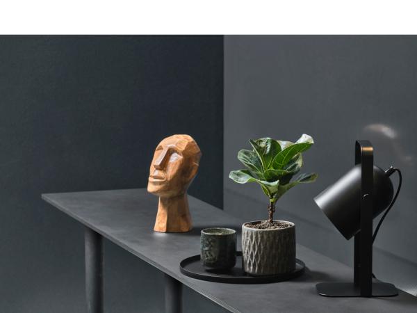 Villa Collection Nesvik Bordlampe 15 x 11 x 28,5 cm Sort