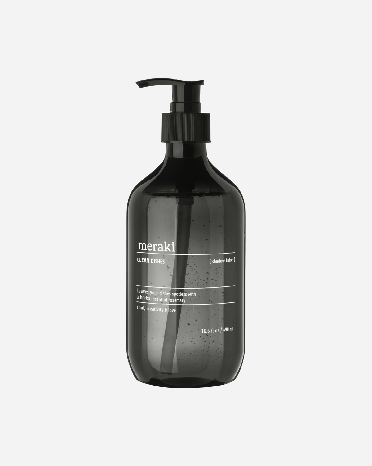 Meraki Opvaskemiddel, Shadow lake, 490 ml