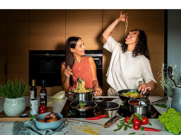 Rösle PureElements Stegepande Dia 20 cm Stål/Sort 