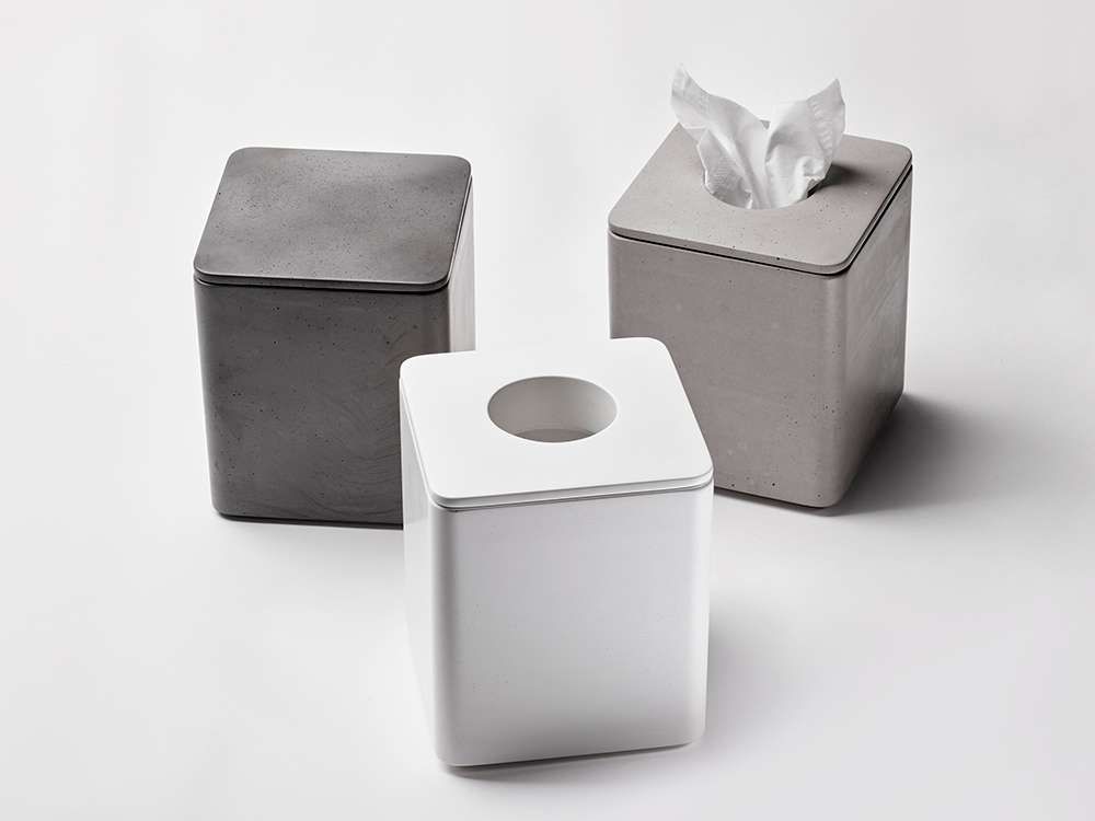 KARIN Låg, beton, mocca*
