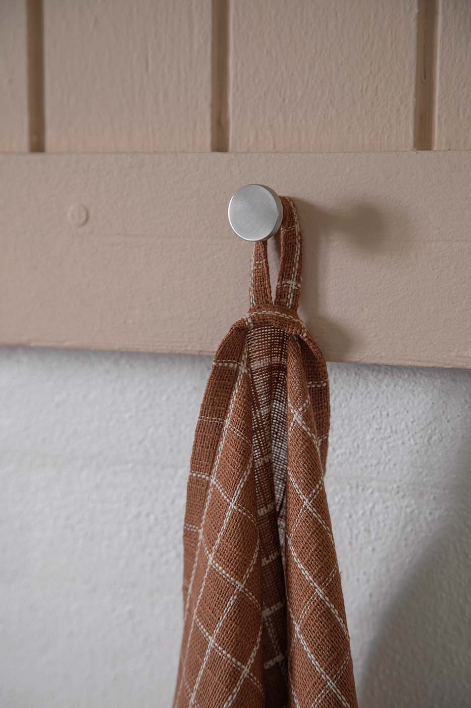 MOUD Home DOT knage børstet stål - Ø2,5 cm