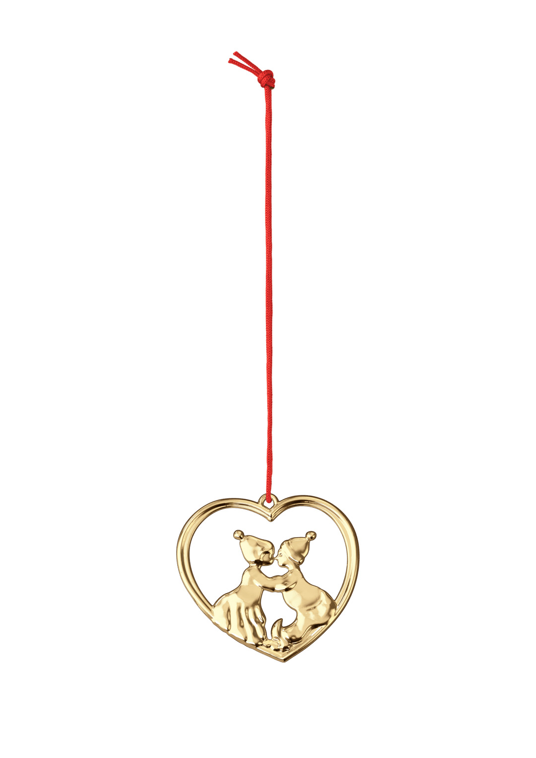 Kyssenisser H6.5 forgyldt Karen Blixens Jul