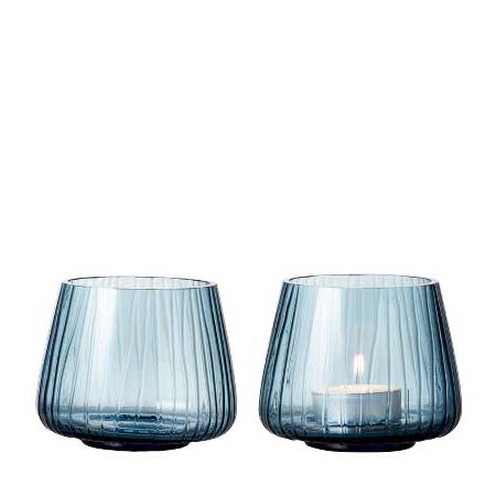 BITZ Kusintha Fyrfadsstage 7,5 cm 2 stk. Blå