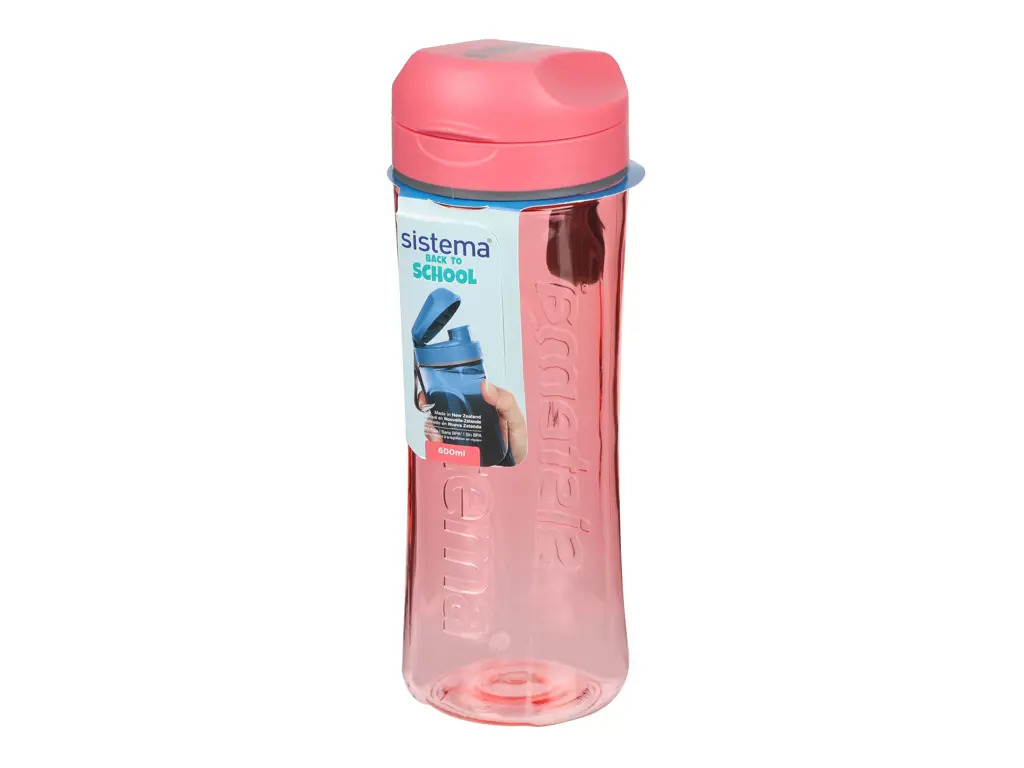Sistema Tritan Swift Bottle 600ml, pink