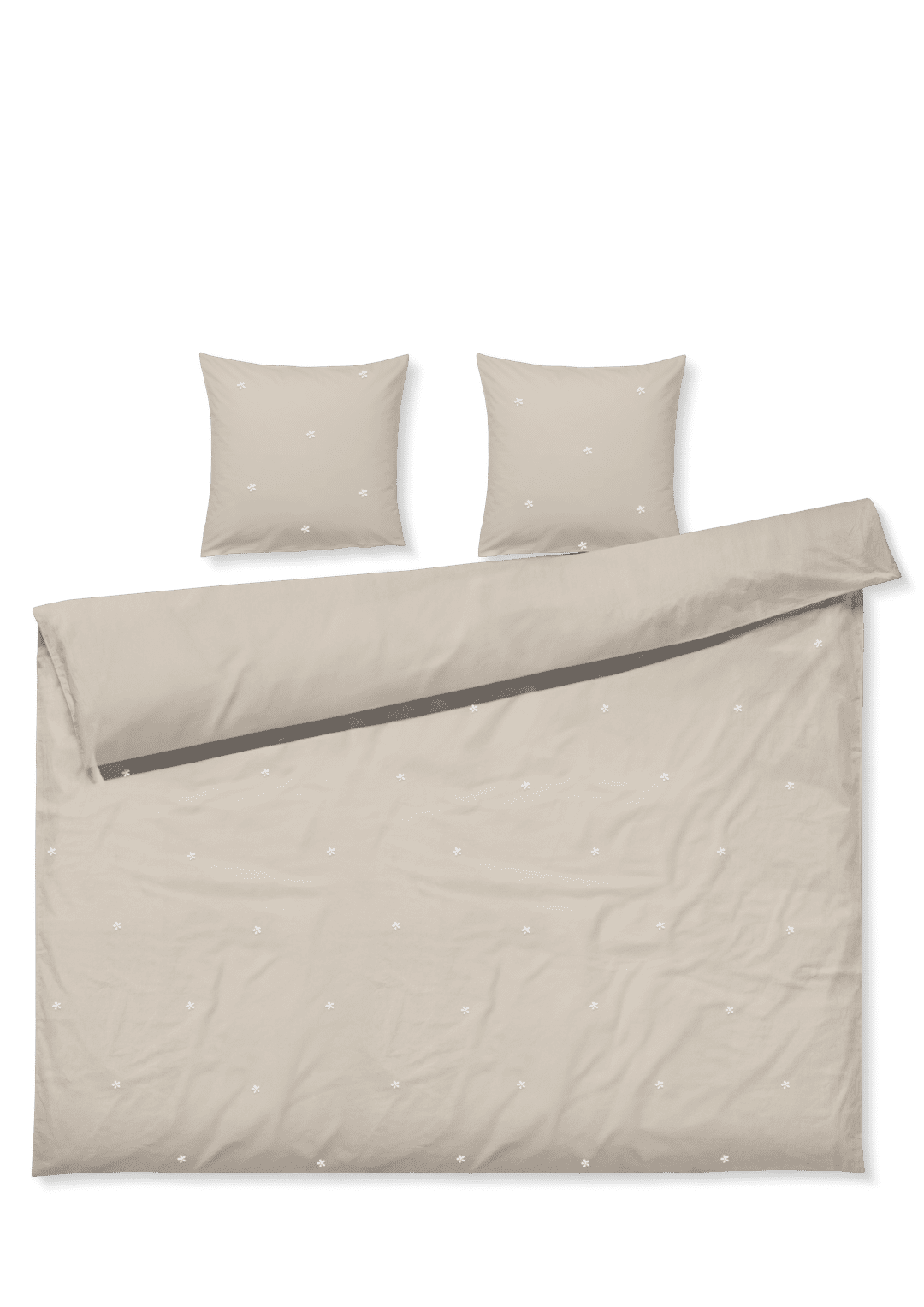 Daisy Sengetøj 200x220 cm sand/hvid