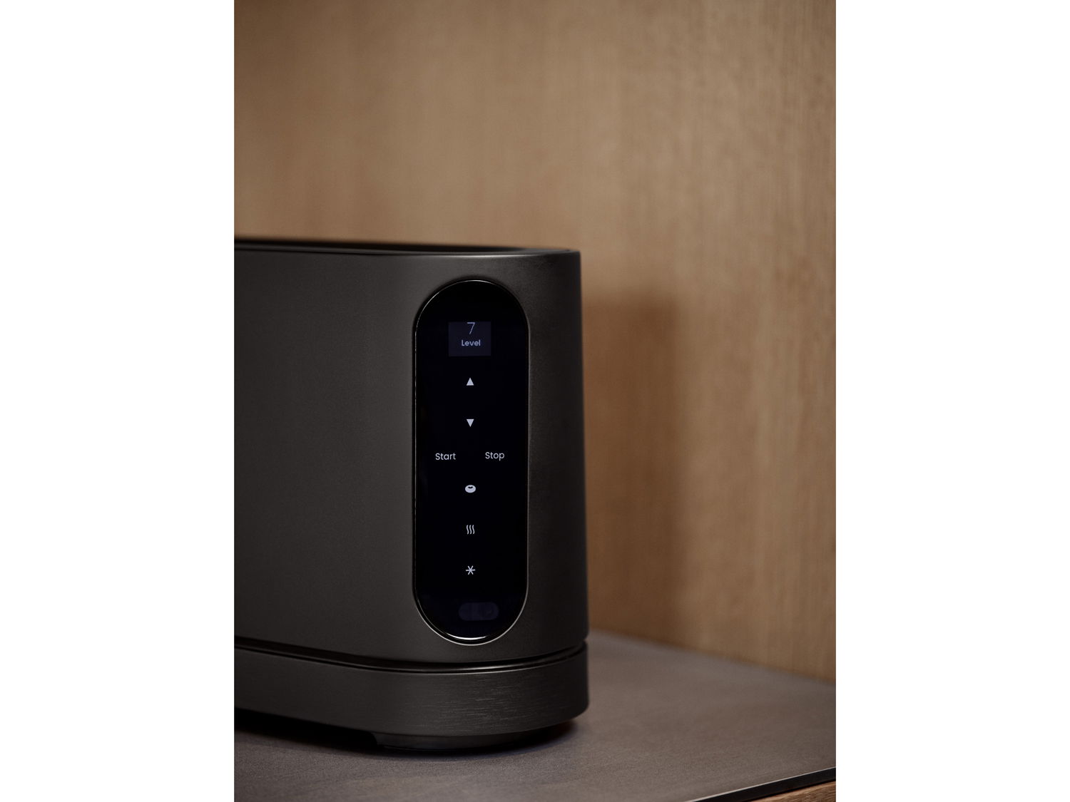 Jacob Jensen Long Slot Brødrister 41 x 11 x 19,5 cm Black