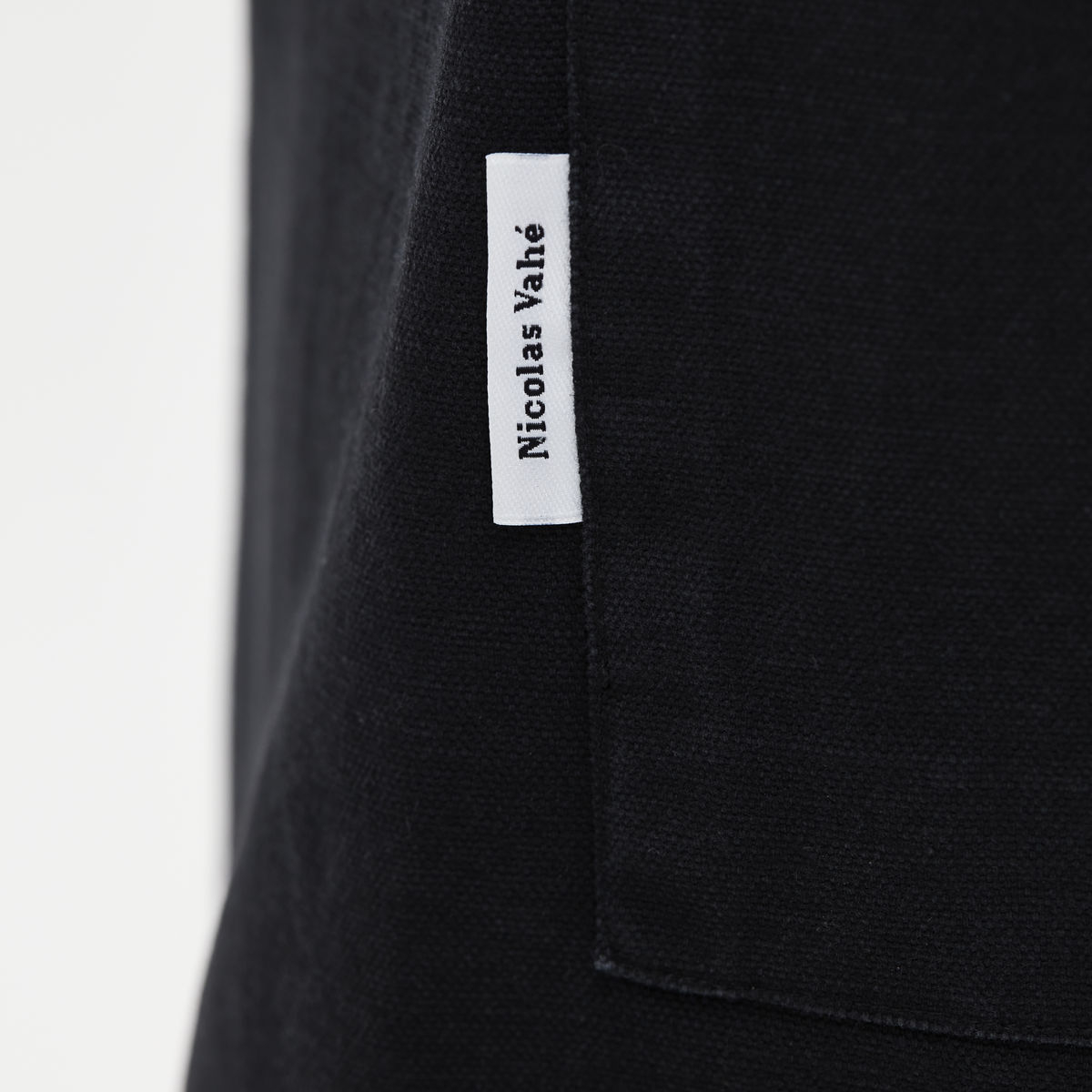 Forklæde, Neat, Sort 87x89 cm*